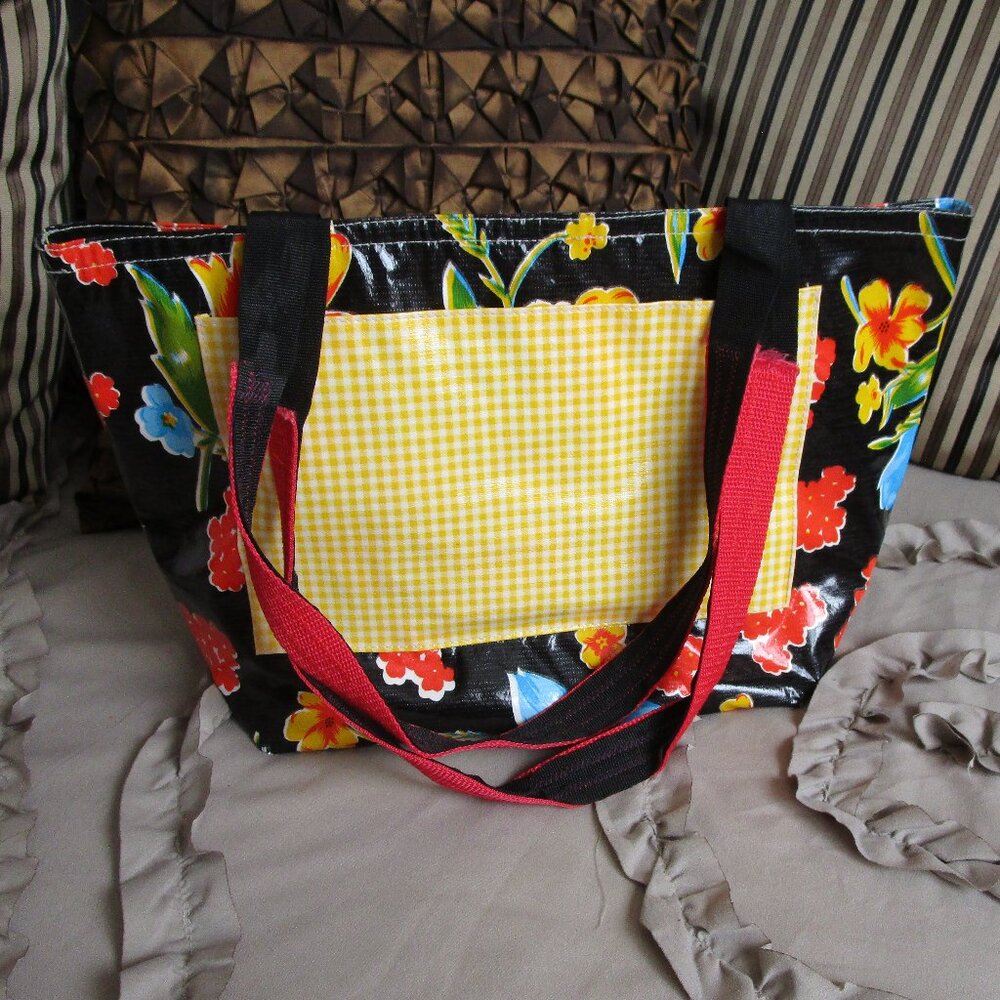 Printed Reinforced Plastic Purse